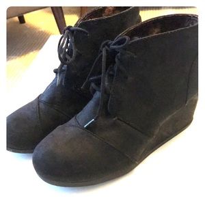Lace Up Black Boots